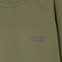 Sweat Izubird Kaki Vintage mixte American Vintage E26