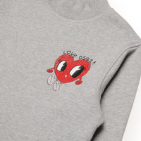 Sweat gris col motant fille - Dsquared2 H24