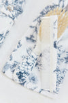 Ensemble Brosse et peigne Tartine & Chocolat bleu Toile de Jouy