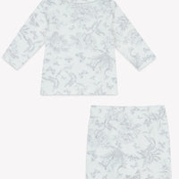 Pyjama deux pièces toile de Jouy babyboy Tartine et Chocolat