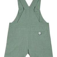 Salopette vert lin babyboy Tartine et chocolat