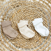 Coffret Chaussettes nacre babygirl Tartine et Chocolat