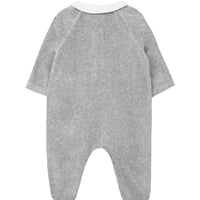 Pyjama velours gris Abécédaire babyboy Tartine et Chocolat