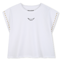 Tee-Shirt blanc Fille Zadig & Voltaire E26