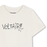 Tee-Shirt manches courtes Fille Zadig & Voltaire E26