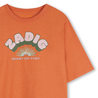 Tee-Shirt manches courtes mandarin orange fille Zadig & Voltaire E26