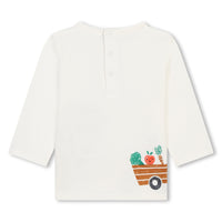 Tee-shirt Blanc babyboy Carrément Beau H24