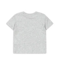 Tee-shirt manches courtes famo tee grey melange babyboy Konges Slojd E26