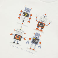 Tee-shirt robot babyboy Tartine et Chocolat H25