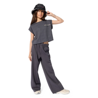 Tee Shirt manches courtes gris fille Billieblush E26