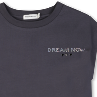 Tee Shirt manches courtes gris fille Billieblush E26