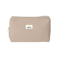 Trousse de toilette beige Effet Lin Bebel