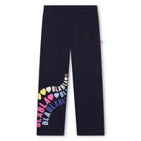 Pantalon de jogging bleu nuit fille Billieblush