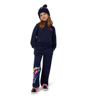 Pantalon de jogging bleu nuit fille Billieblush