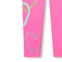 Legging rose flash fille Billieblush