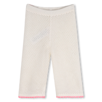 Ensemble en tricot craie détail rose babygirl Billieblush E26