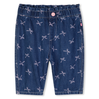 Pantalon en denim bleu babygirl Billieblush H26