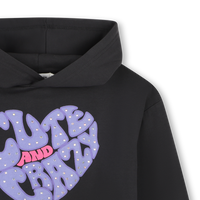 Sweat-shirt dark grey fille Billieblush H26