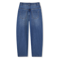 Pantalon en denim strass fille Billieblush H26