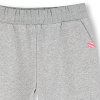 Pantalon de jogging brillant gris chiné fille Billieblush H26