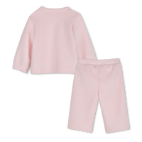 Ensemble Sweat-shirt et pantalon rosee babygirl Billieblush