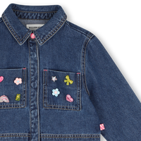 Chemise en denim STONE POUSSE fille billieblush H26