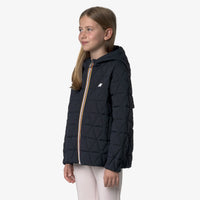 Veste matelassédiamant P. Madlaine fille K-Way