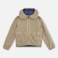 Veste polaire réversible Jack Sherpa Oak-cobalt mixte K-Way H25