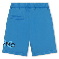 Short en molleton Bleu logo Marc Jacobs garçon