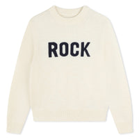 Pull écru en laine col rond mixte Zadig & Voltaire