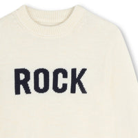 Pull écru en laine col rond mixte Zadig & Voltaire