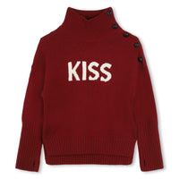 Pull à col montant bordeaux fille Zadig & Voltaire H24