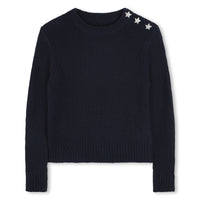 Pull en tricot marine fille Zadig & Voltaire