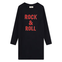 Robe en tricot marine fille Zadig & Voltaire