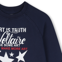 Sweat-shirt bleu cargo garçon Zadig & Voltaire H26