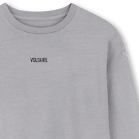 Tee-shirt manches longues storm grey garçon Zadig & Voltaire H26