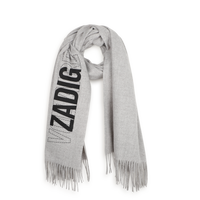 Echarpe gris chine acier fille Zadig&Voltaire H26