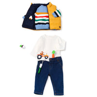 Tee-shirt Blanc babyboy Carrément Beau H24