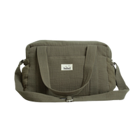 Sac à langer Middle - "Effet lin" - Bebel