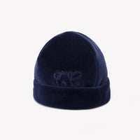 Bonnet velours bleu toile de jouy Tartine et Chocolat