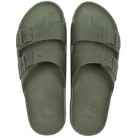 Sandales rio de janeiro dark kaki mixte Cacatoès E26