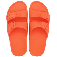Sandales bahia orange fluo mixte Cacatoès E26