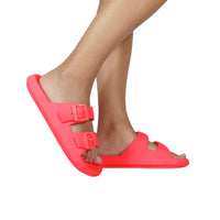 Sandales jessy pink fluo Fille Cacatoès E26