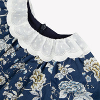 Robe Marine coton imprimé Liberty babygirl Tartine et Chocolat H26