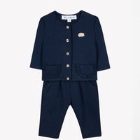 Ensemble de jogging marine festonné babygirl Tartine et Chocolat H26