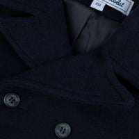 Manteau marine laine boutons garçon Tartine et Chocolat H26