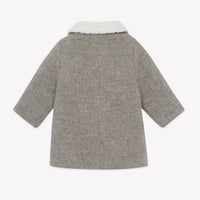 Manteau imitation fourrure laine beige moyen babygirl Tartine et Chocolat H26