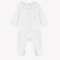 Pyjama velours col claudine rose pâle babygirl Tartine et Chocolat H26