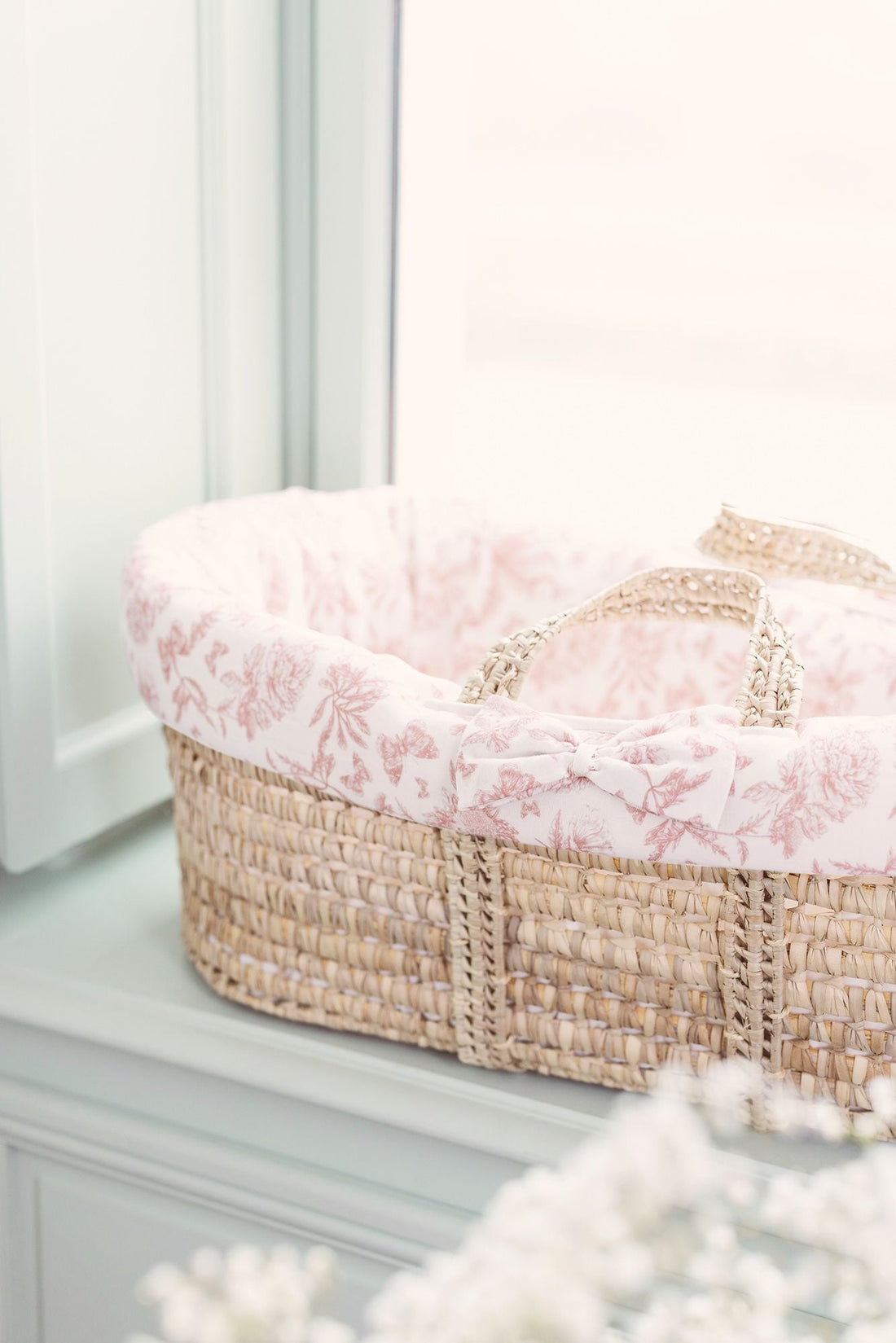 Couffin Toile de jouy Tartine et Chocolat