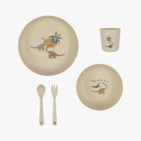 Coffret repas Dino 5 pièces - Konges Slojd